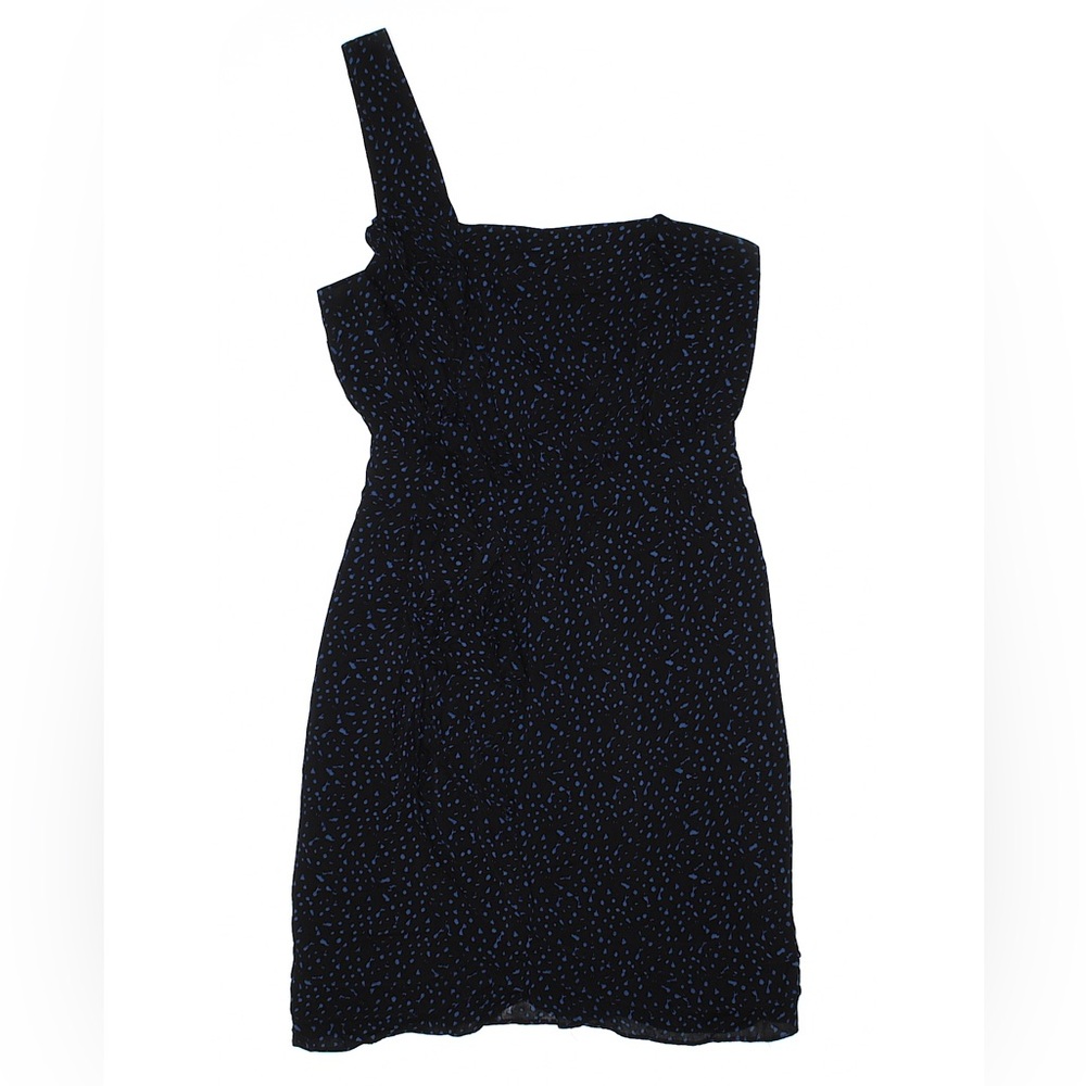 NWOT BCBG Navy A-Line Empire Waist A-Line Sheath Rayon Dress Size 0